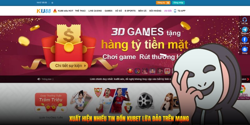 Xuất hiện nhiều tin đồn Kubet lừa đảo trên mạng